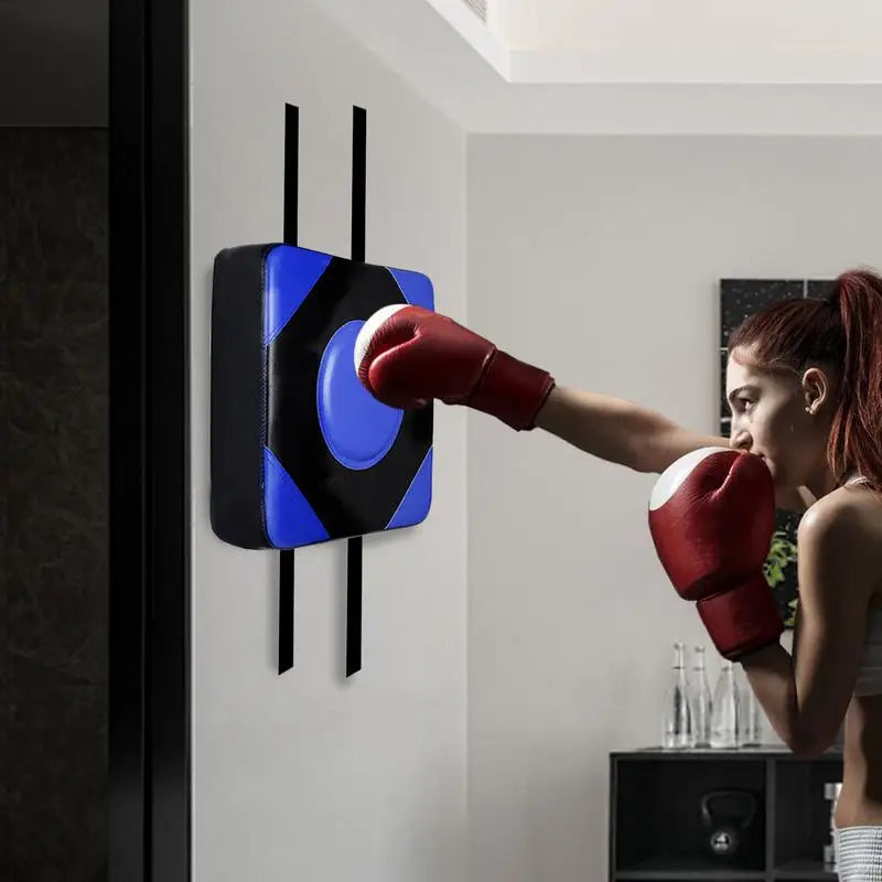 Bag de parede para treino de boxe masculino profissional ritmo e ringue