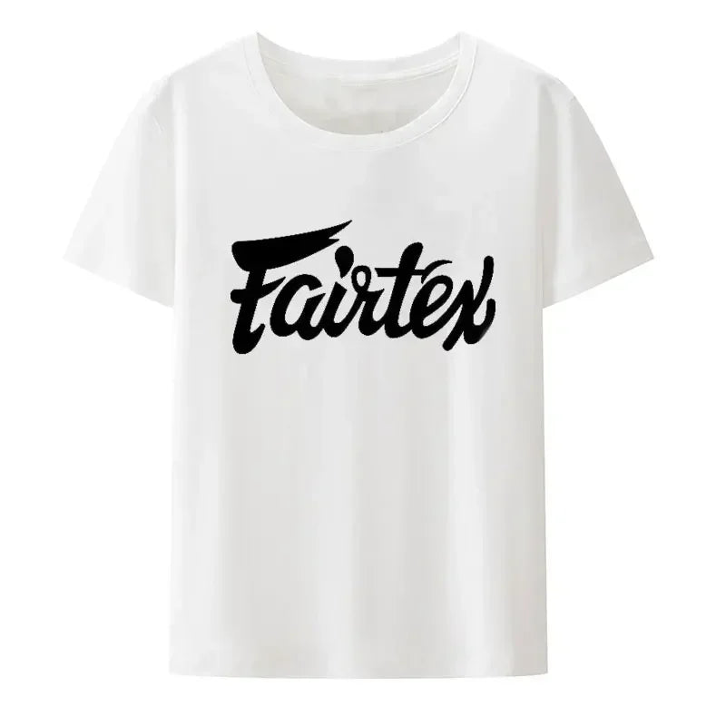 Camiseta Fairtex Branca de Boxe