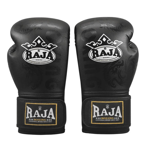 Luva de Boxe Masculina /Feminina RAJA All Black